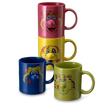 animal mugs