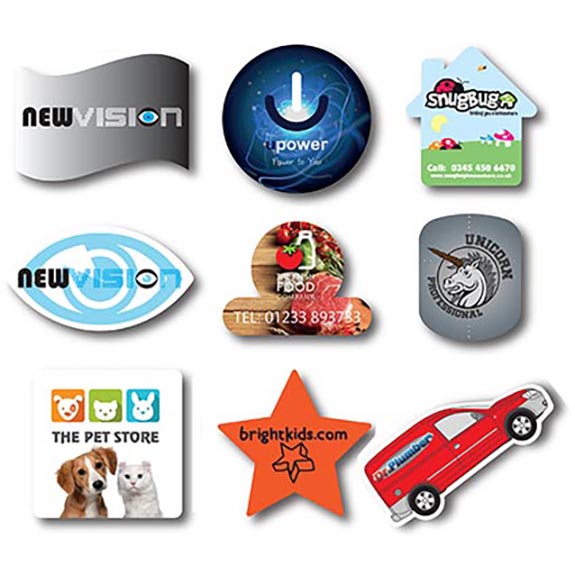 Shaped Flexible Fridge Magnets | Personalised Badges And Magnets | Low ...