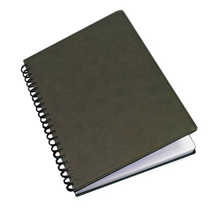 Lined Paper on Promotional Rush A4 Note Pad With Lined Paper And Pu Cover Makes An