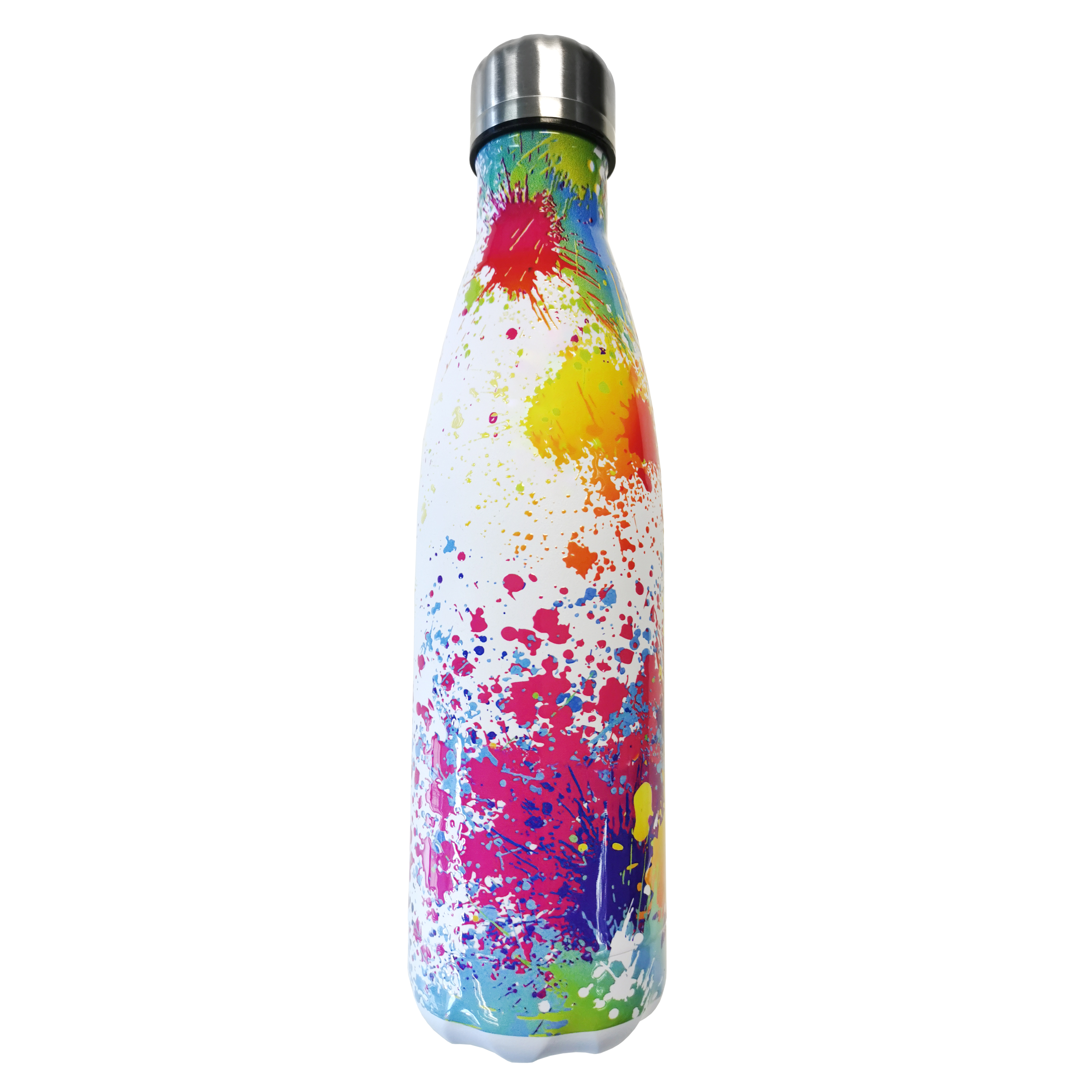 Pastel Rainbow Tie Dye Stainless Steel Water Bottle