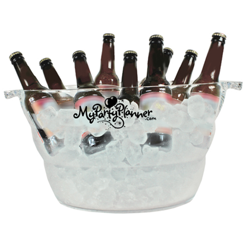 Branded 12 Litre Plastic Cool Buckets | Branded Ice Bucket