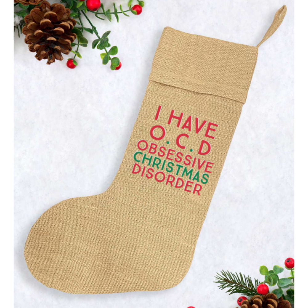 Promotion Items Custom Burlap Funny Christmas Decorative Stockings Socks -  China Promotional Items and Hot Christmas Gifts Decorations price