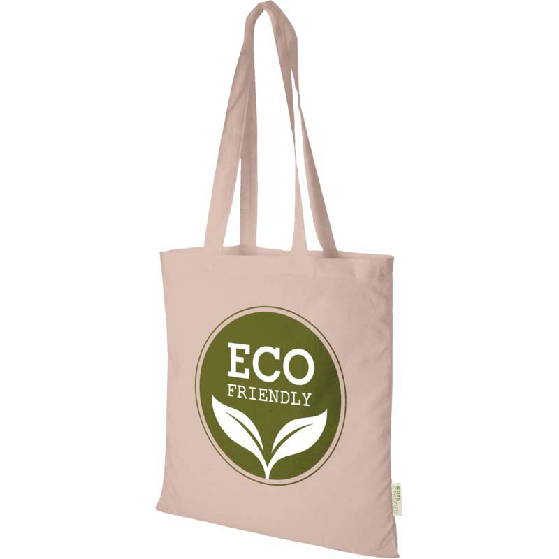 Branded Organic Coloured Cotton Tote Bags | Total Merchandise