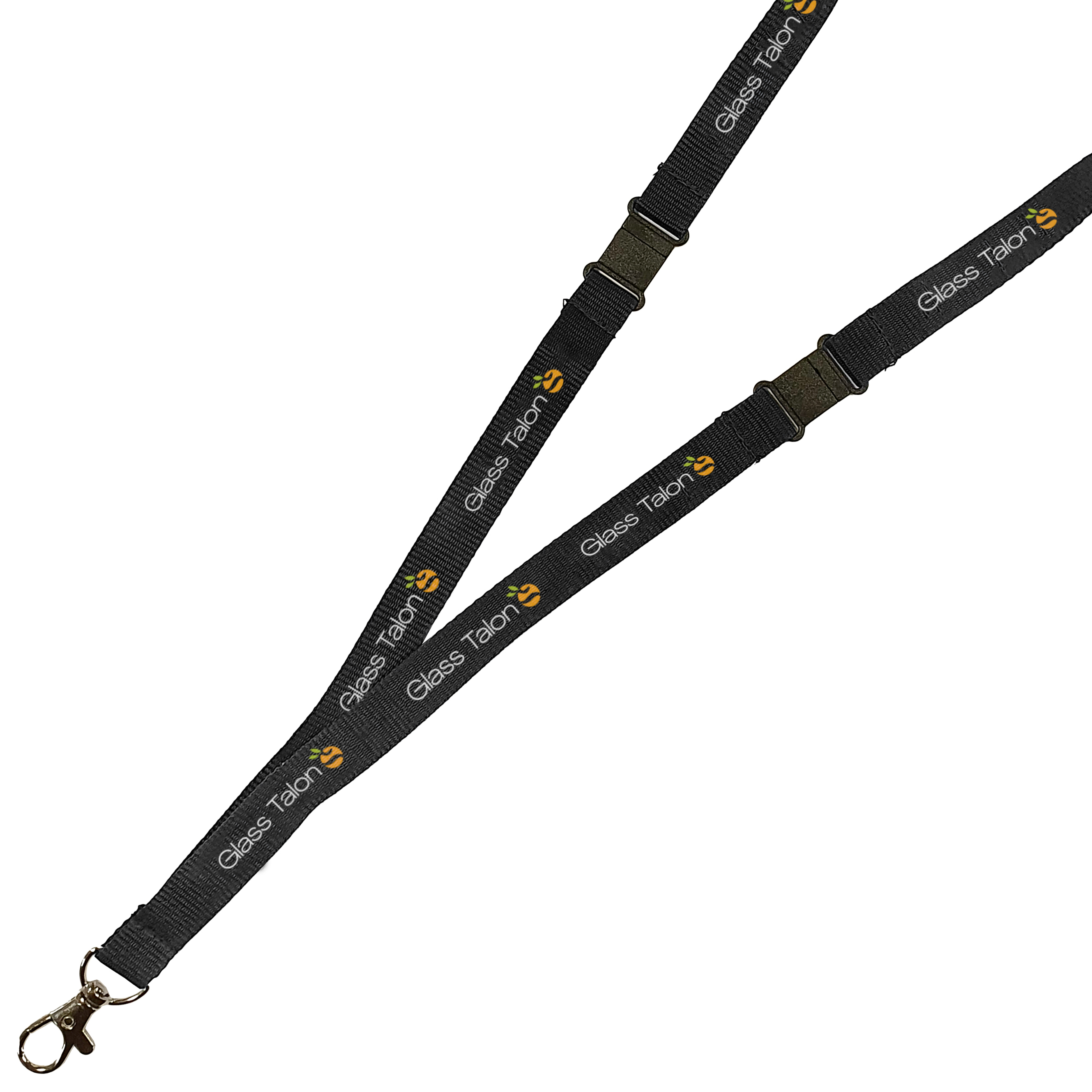 Logo Branded 2 Point Break Lanyards | Total Merchandise