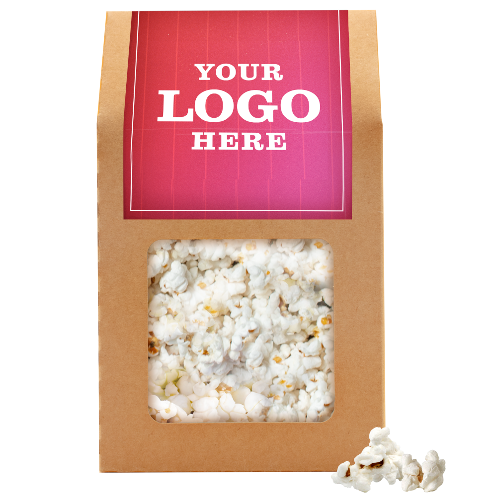 Custom Branded Large Box of Everyday Popcorn | Total Merchandise