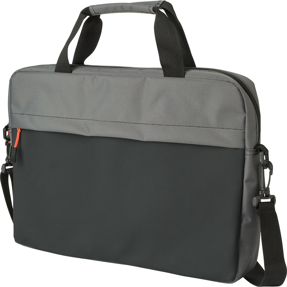 Custom Branded Two-Tone Laptop Bag | Total Merchandise