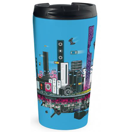 310ml Rio Full Colour Travel Mugs | Personalised Thermal Mugs ...