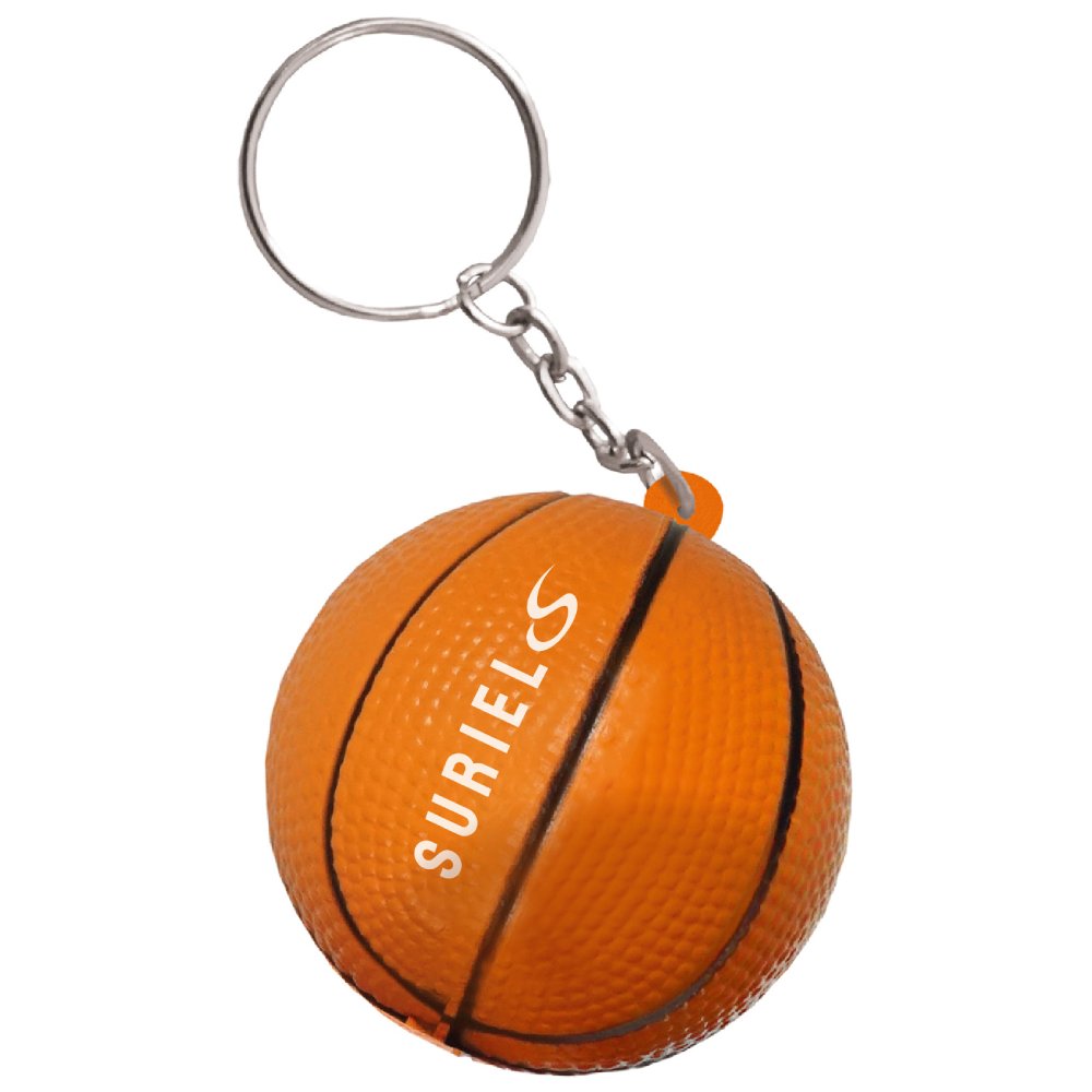 Stress Basketball Keyring | Promotional Stress Toys