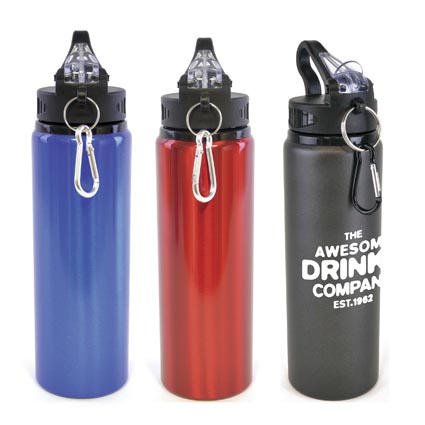 800ml Metal Drinks Bottles | Promotional Mugs | Personalised Glasses ...