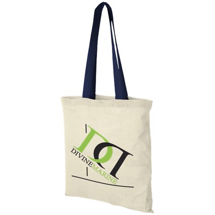 Coloured Handle Cotton Tote Bags | Personalised Cotton Tote Bags ...