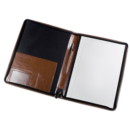 Darwin A4 PU Zipped Conference Folders | Total Merchandise