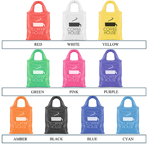 personalised folding shopping bags