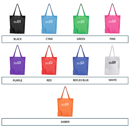 personalised folding shopping bags