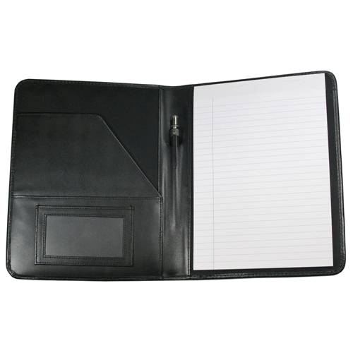 Malvern A5 Leather Conference Folders | Promotional Folders & Wallets ...