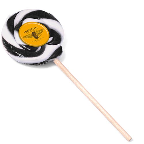 cream swirl lollipops