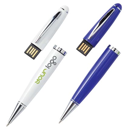 USB Ballpoint Pen Flashdrives | Personalised USB Drives | Promotional ...