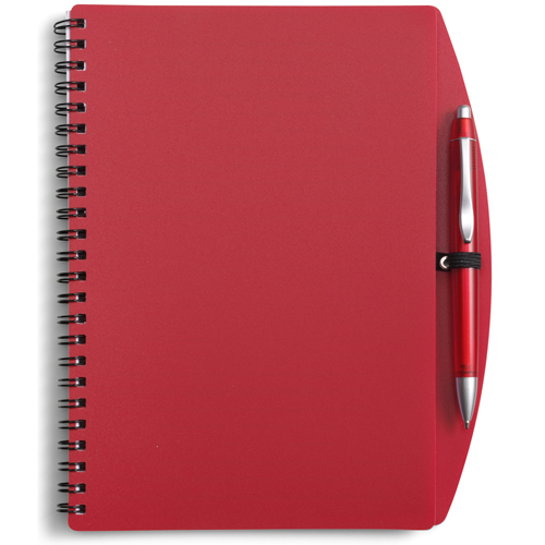 A5 Plastic Cover Notebooks | Printed Notepads | Promotional Merchandise