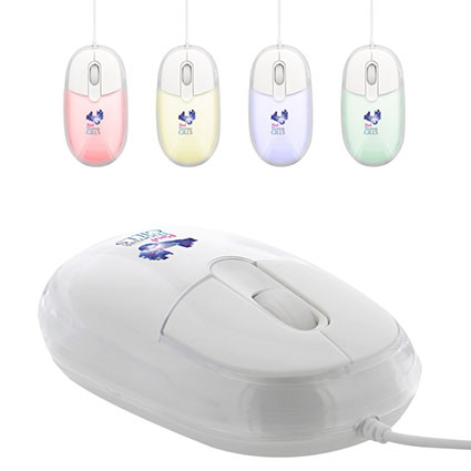 Light Up Computer Mouse | Personalised Computer Mice | Promotional