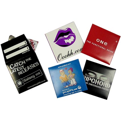 Condom Wallet Pack | Printed Condoms | Personalised Condoms